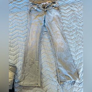 BCBGirls Light Blue Denim Jeans with Star Pattern